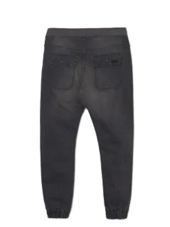 Outlet Cropp Szare jeansowe joggery szary