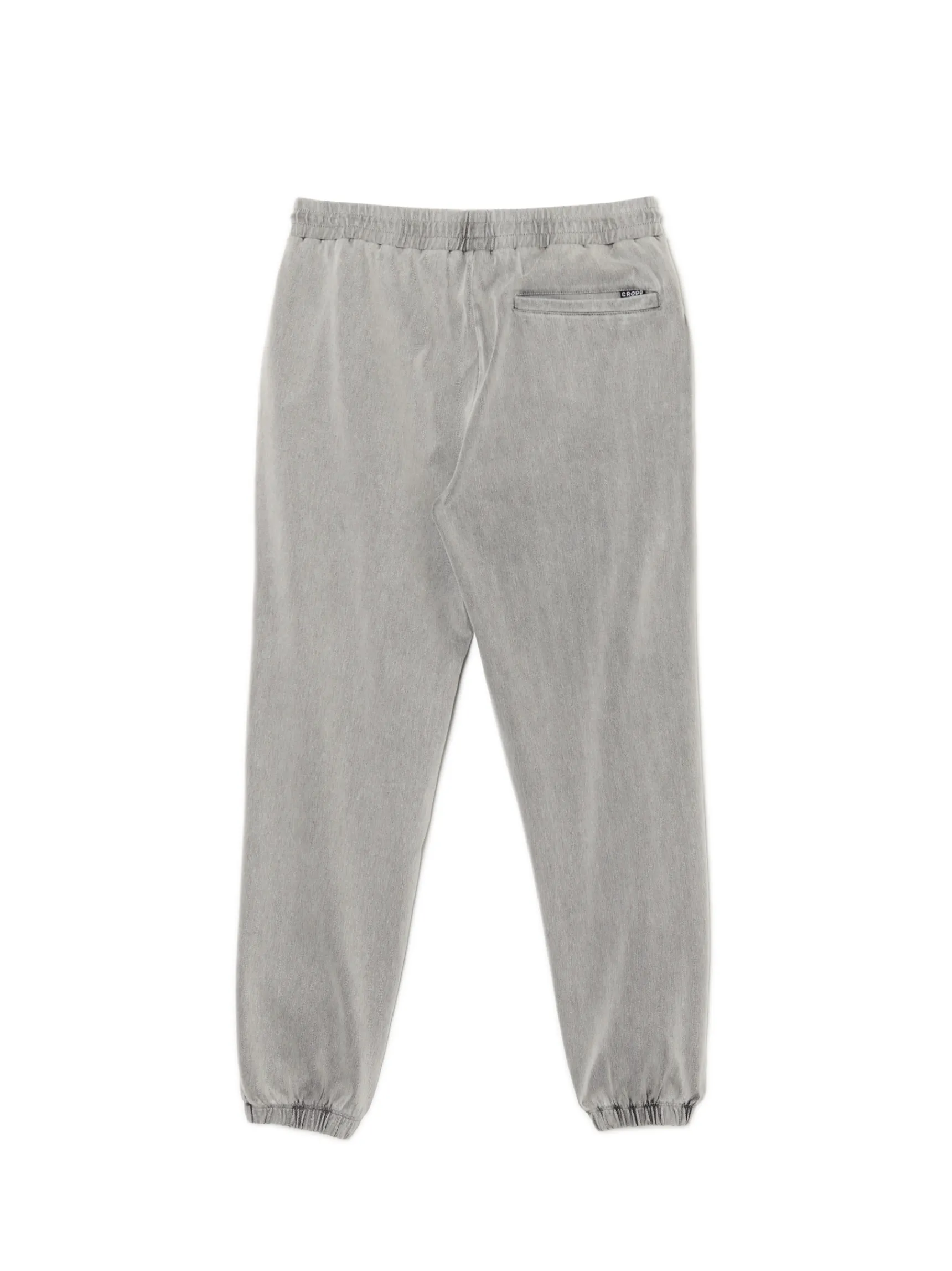Hot Cropp Szare jeansowe joggery jasnyszary