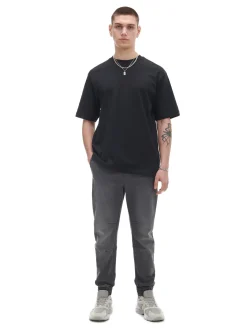 New Cropp Szare jeansowe joggery chino szary