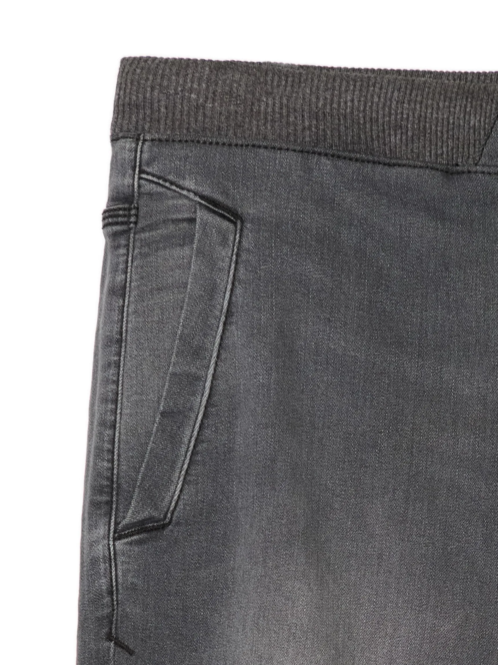 New Cropp Szare jeansowe joggery chino szary
