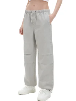 Online Cropp Szare jeansy parachute jasnyszary