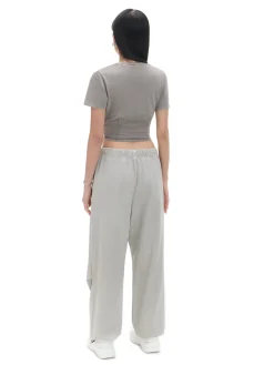 Online Cropp Szare jeansy parachute jasnyszary