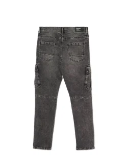 Fashion Cropp Szare jeansy skinny szary