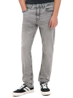 Fashion Cropp Szare jeansy slim jasnyszary