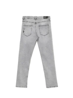 Fashion Cropp Szare jeansy slim jasnyszary