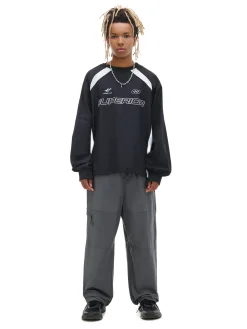 Online Cropp Szare joggery Baltic Games szary
