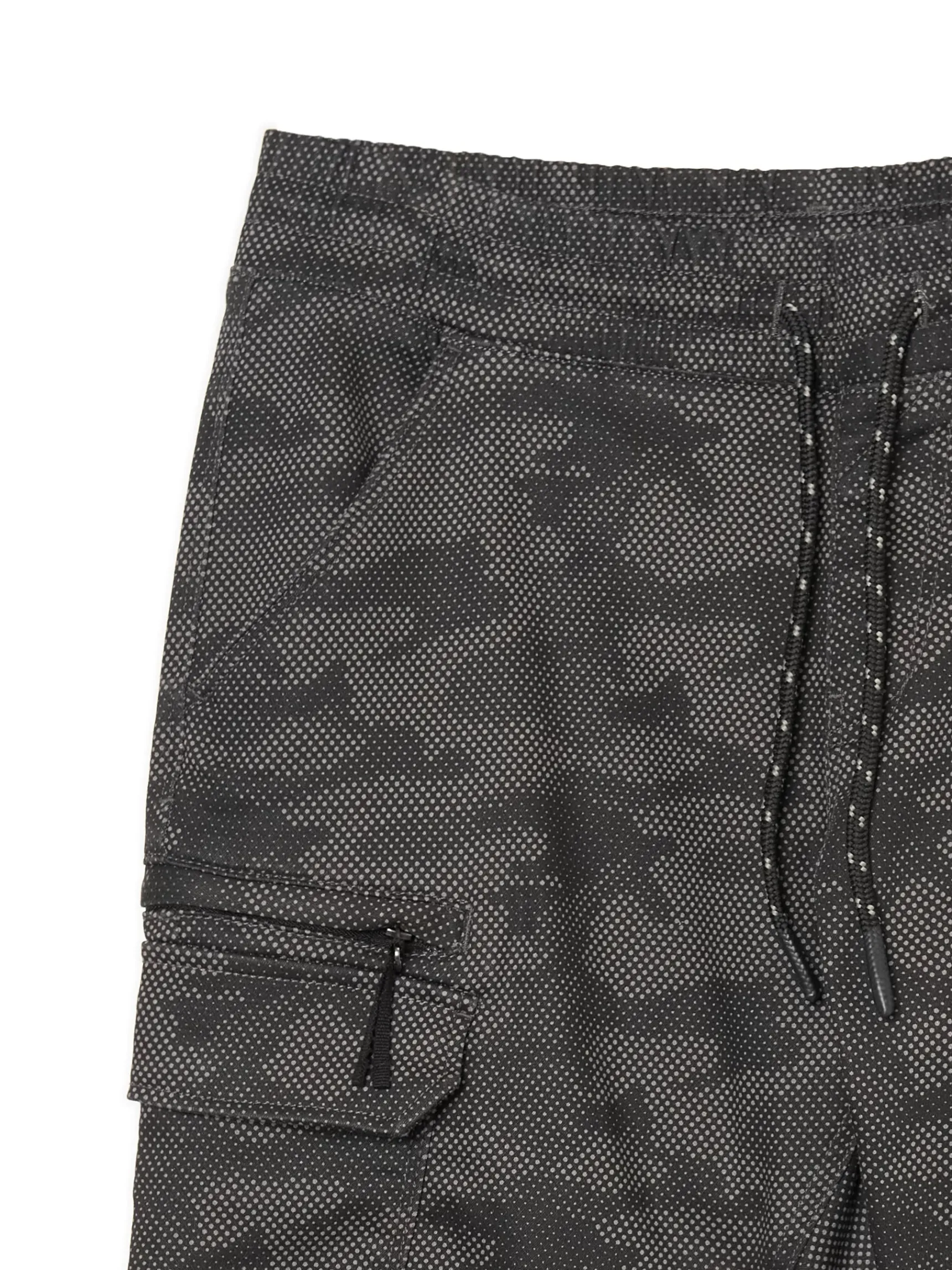 Online Cropp Szare joggery basic z kieszeniami cargo szary