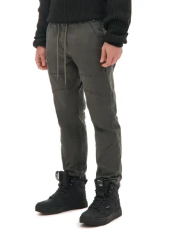 Sale Cropp Szare joggery z kieszeniami cargo szary