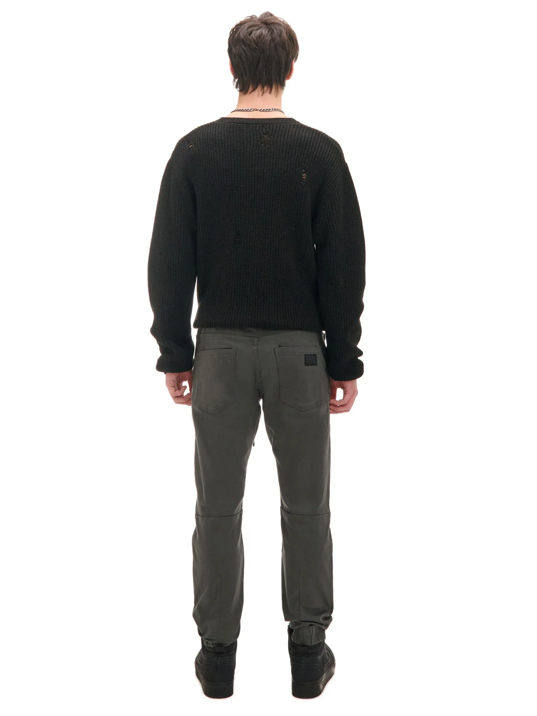 Sale Cropp Szare joggery z kieszeniami cargo szary