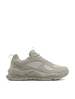 New Cropp Szare sneakersy jasnyszary