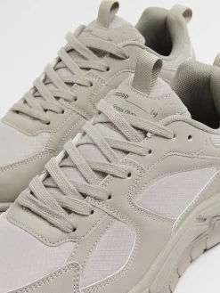 New Cropp Szare sneakersy jasnyszary