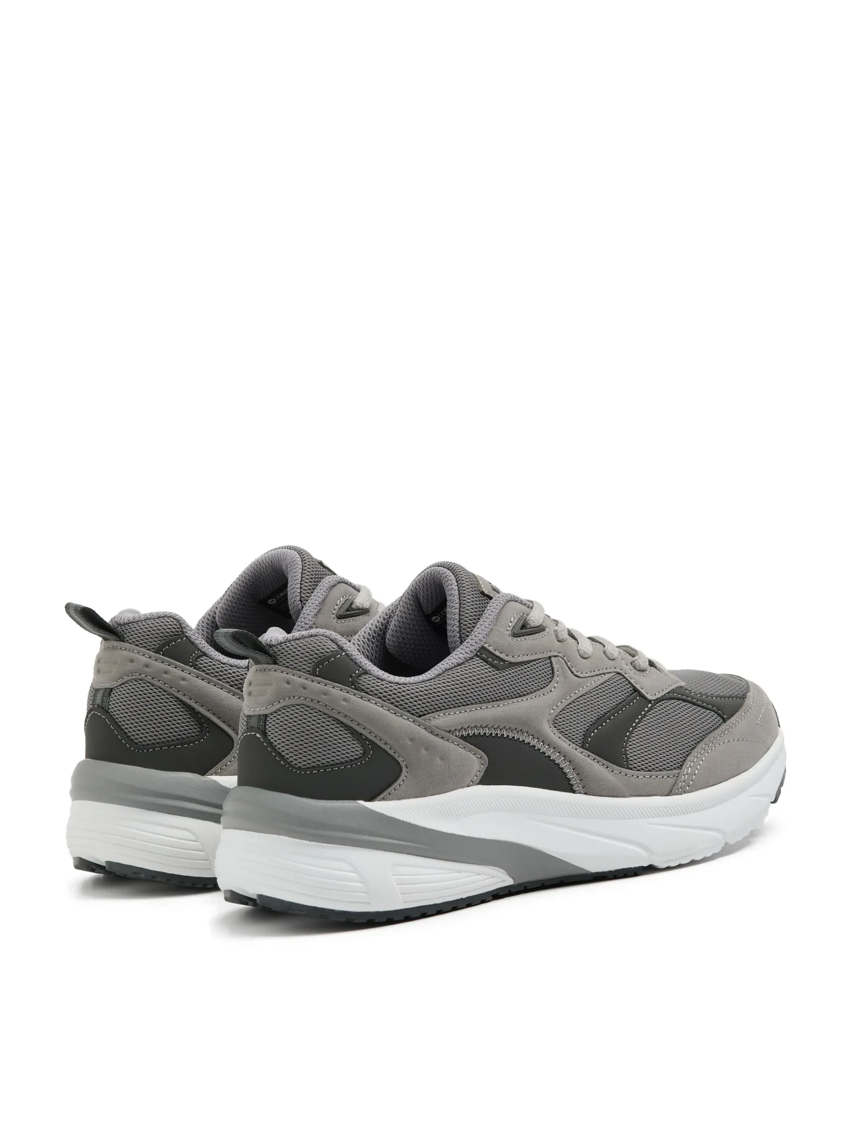 Best Cropp Szare sneakersy z solidną podeszwą szary