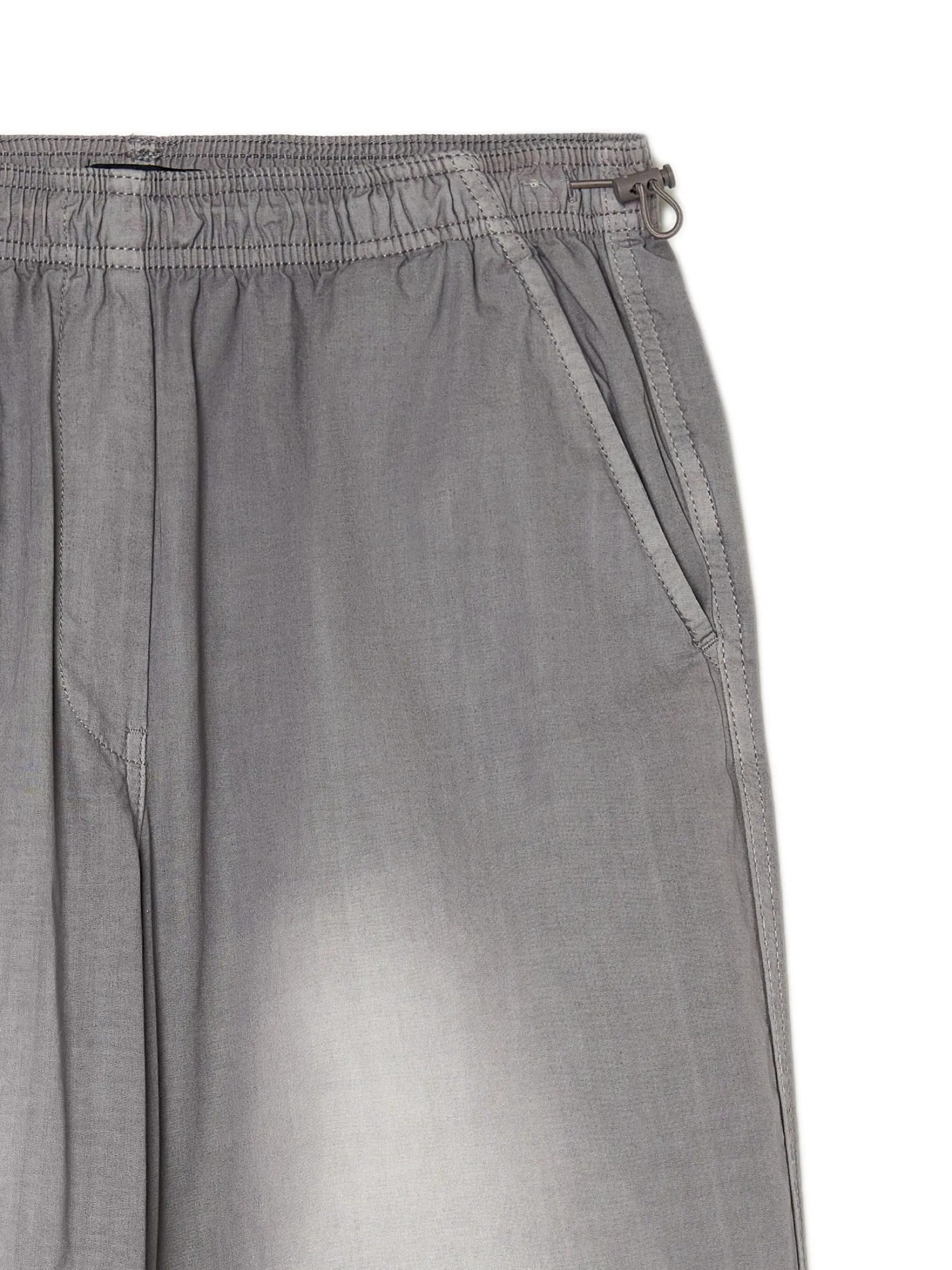 Discount Cropp Szare spodnie parachute inny