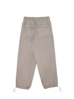 Discount Cropp Szare spodnie parachute inny