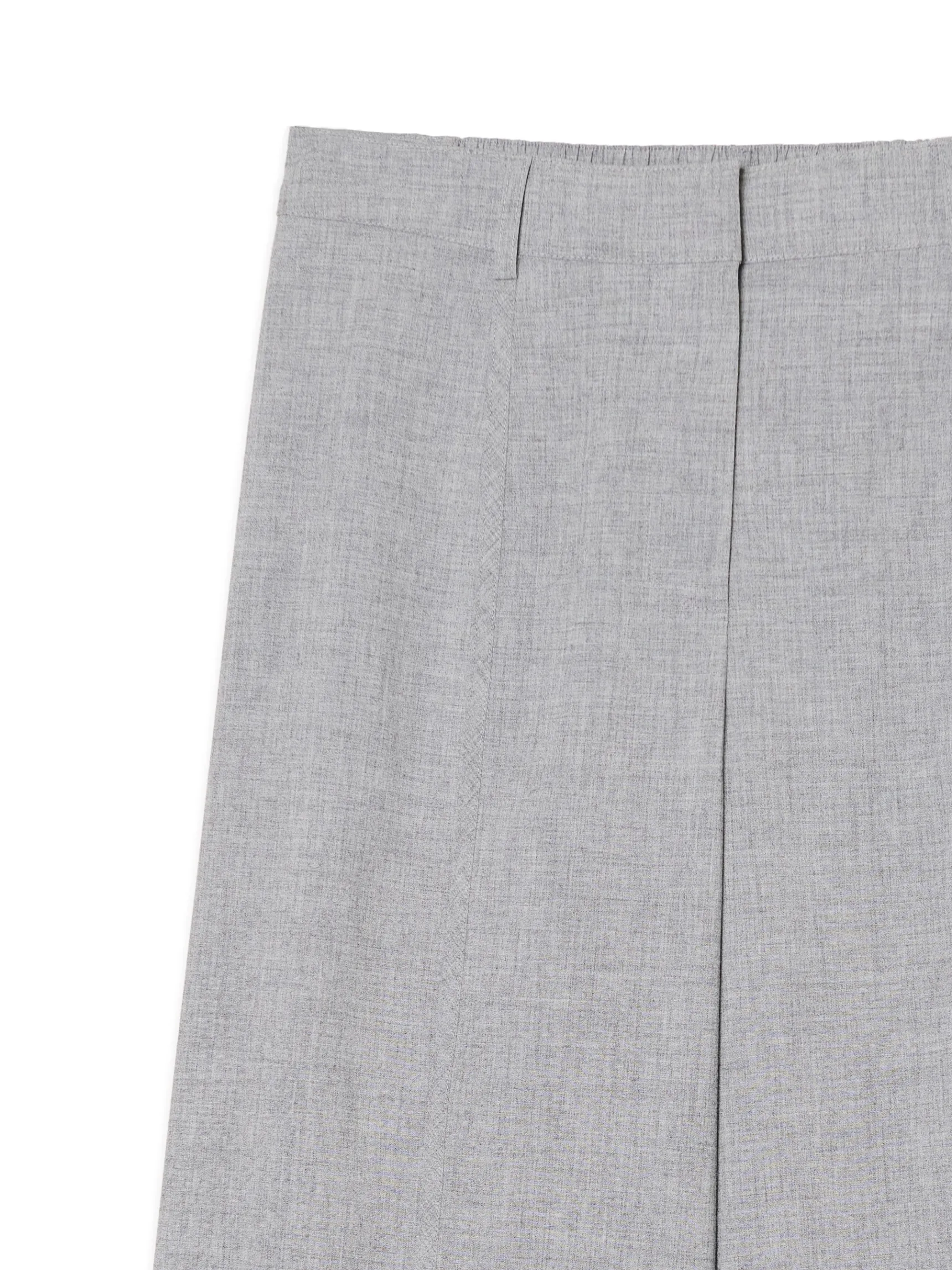 Sale Cropp Szare spodnie tailoring szary