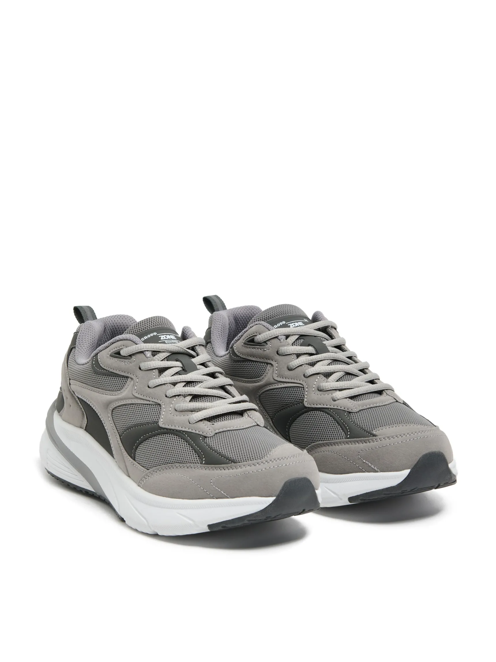 Outlet Cropp Szare sportowe sneakersy szary
