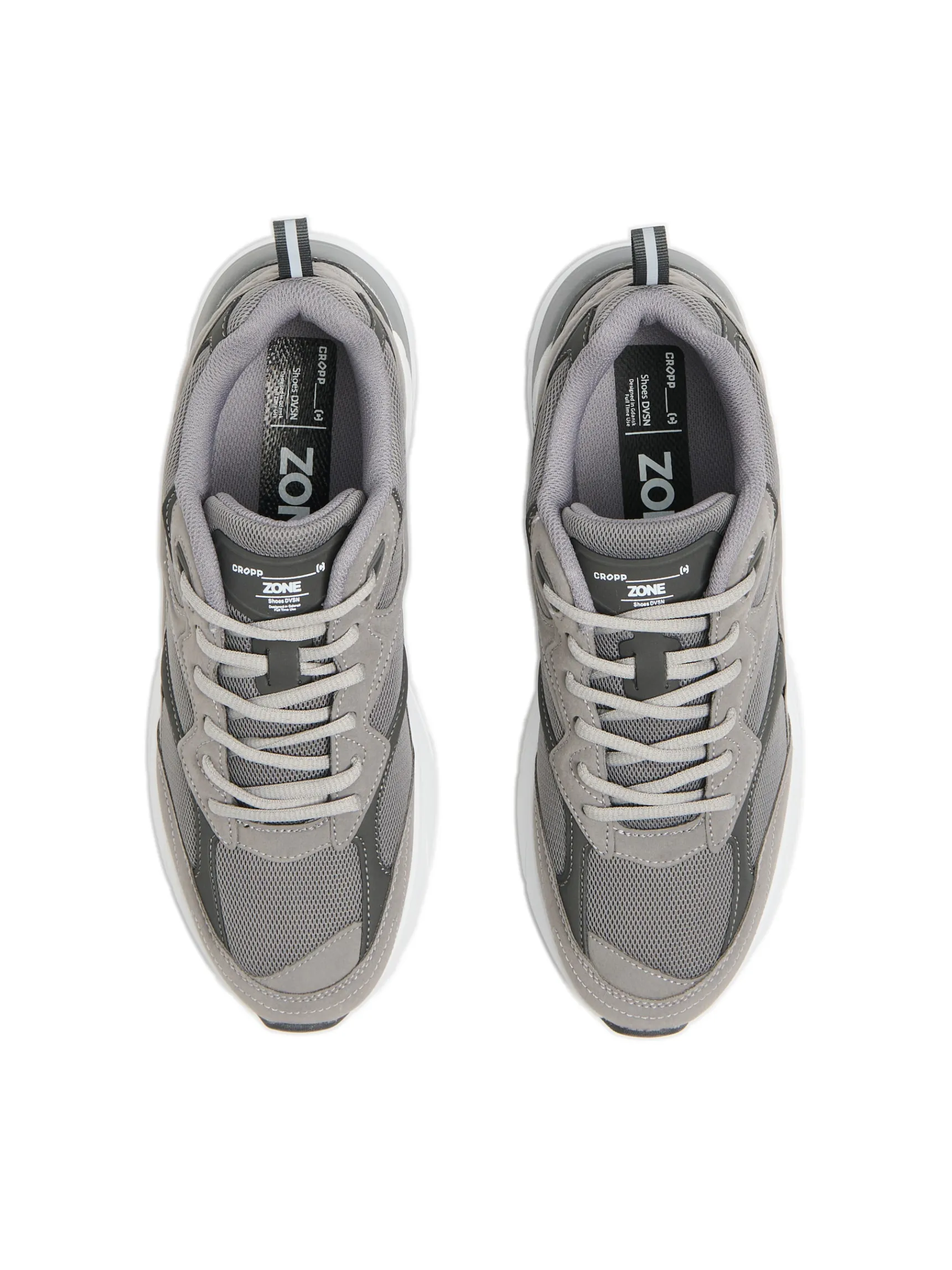 Outlet Cropp Szare sportowe sneakersy szary