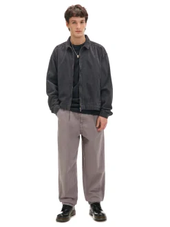 Online Cropp Szare szerokie chinosy szary