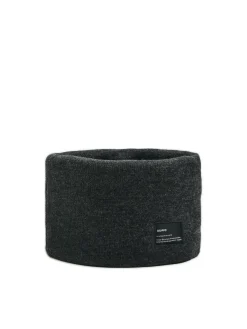 Clearance Cropp Szary dzianinowy komin czarny