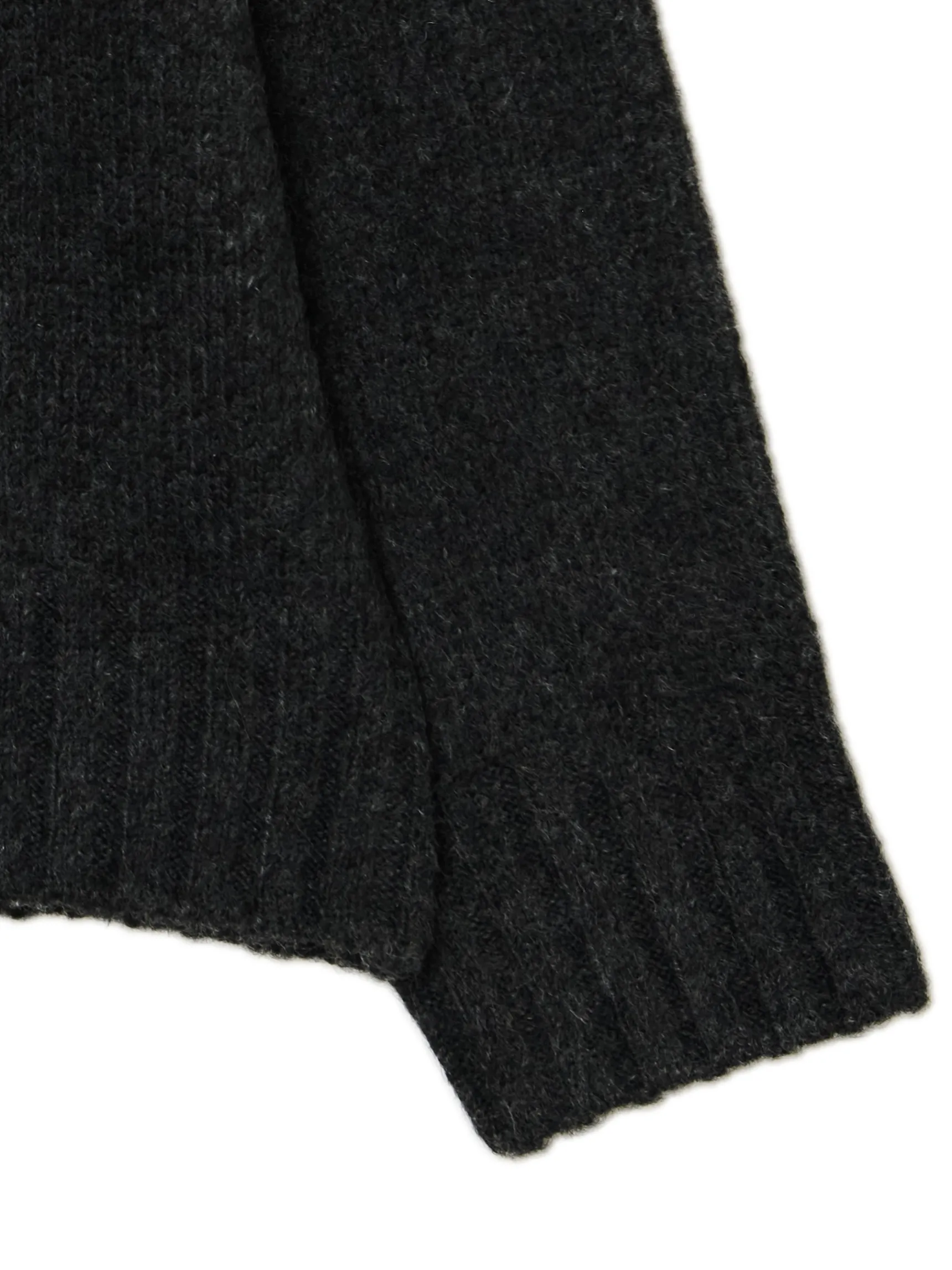 New Cropp gładki sweter szary