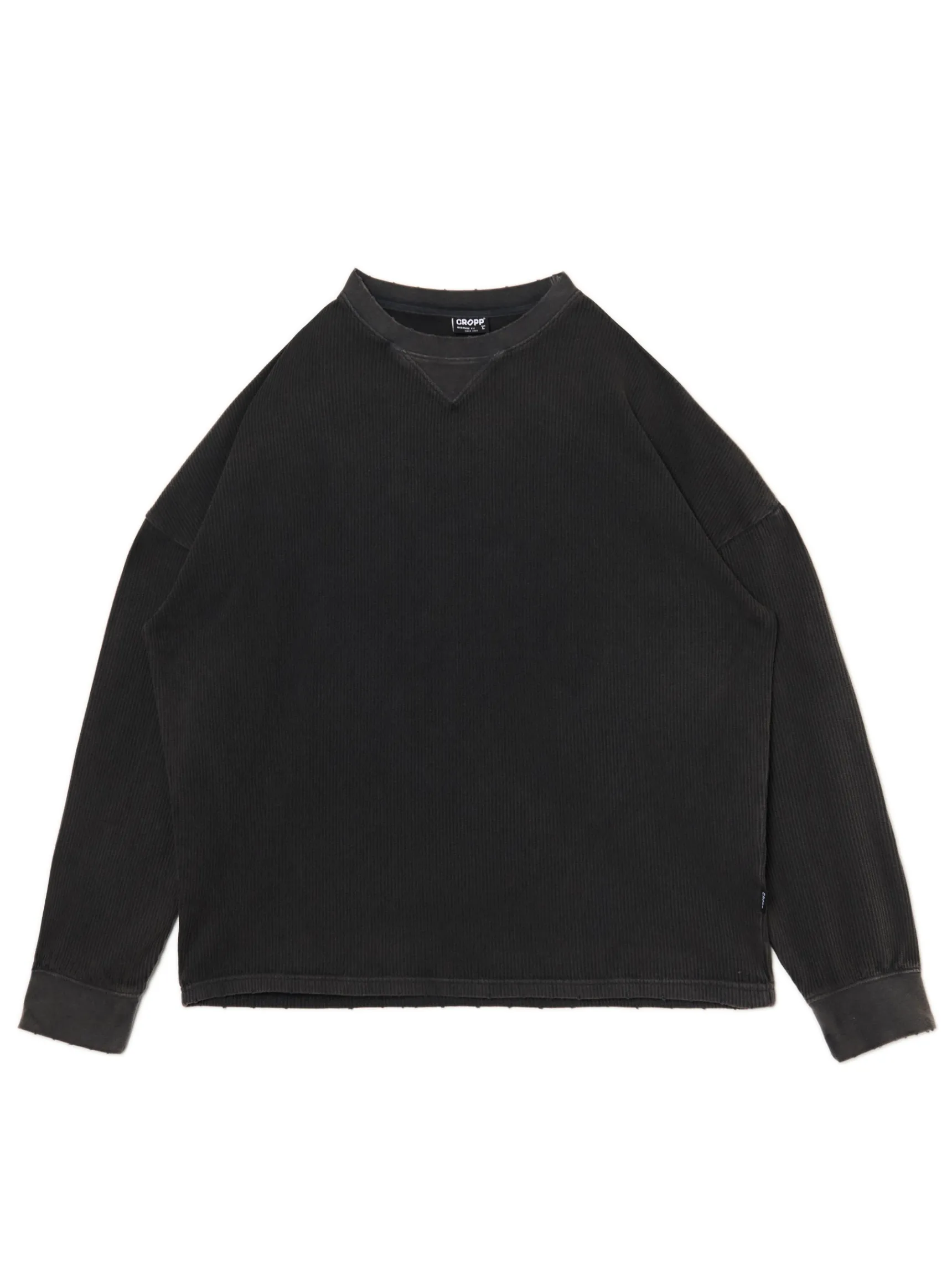Best Cropp sweter oversize szary