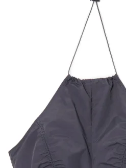 Fashion Cropp Top z regulacją fioletowy