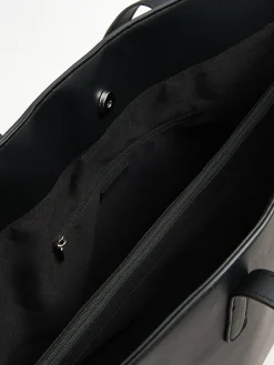 Fashion Cropp Torebka shopper z przegrodą czarny