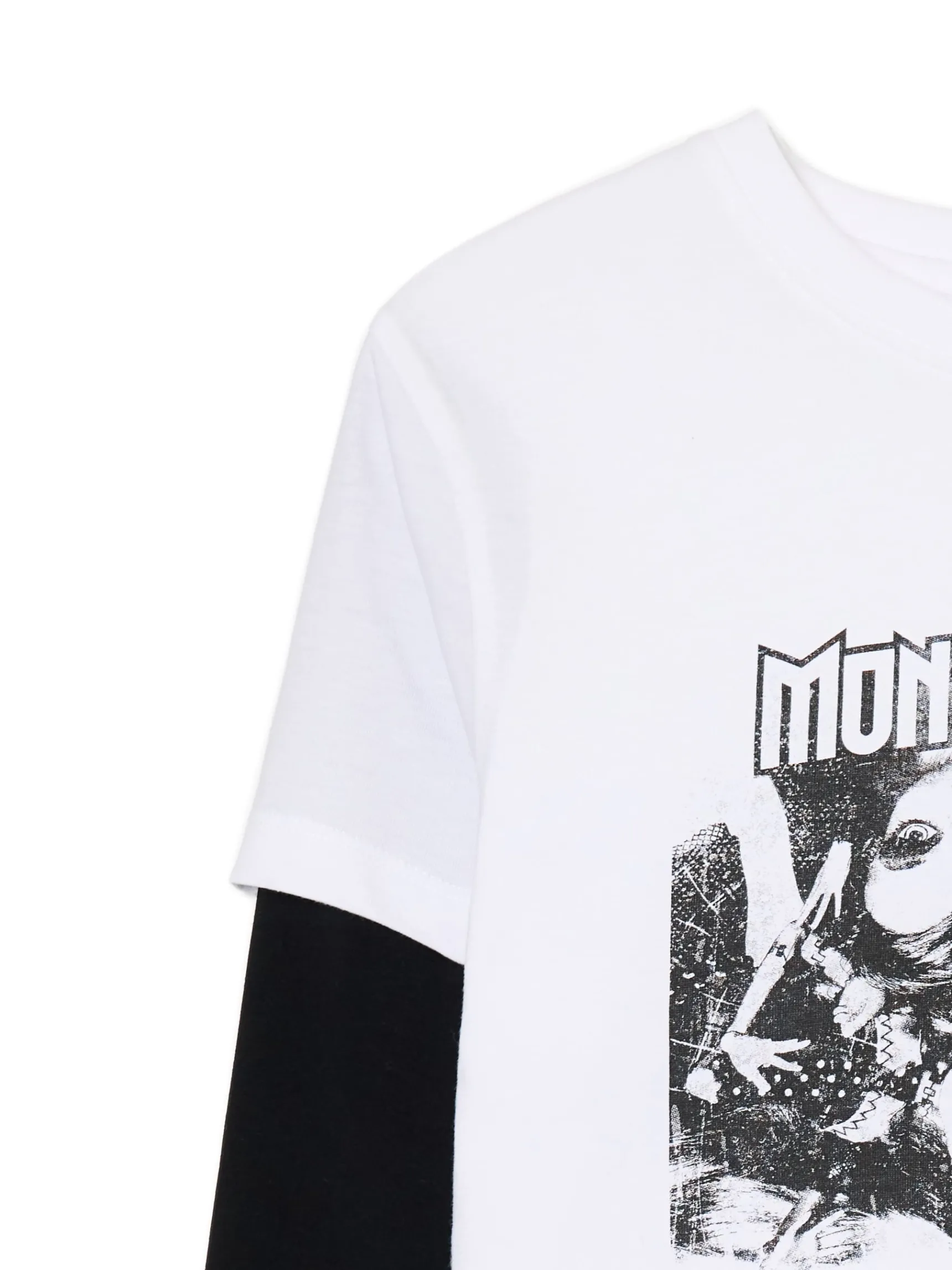 Clearance Cropp T-shirt longsleeve Monster High biały