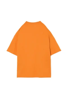 Outlet Cropp T-shirt oversize Ekko z Arcane pomarańczowy