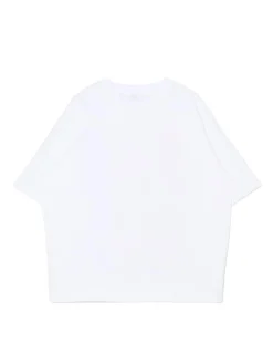 Fashion Cropp T-shirt oversize z nadrukiem biały