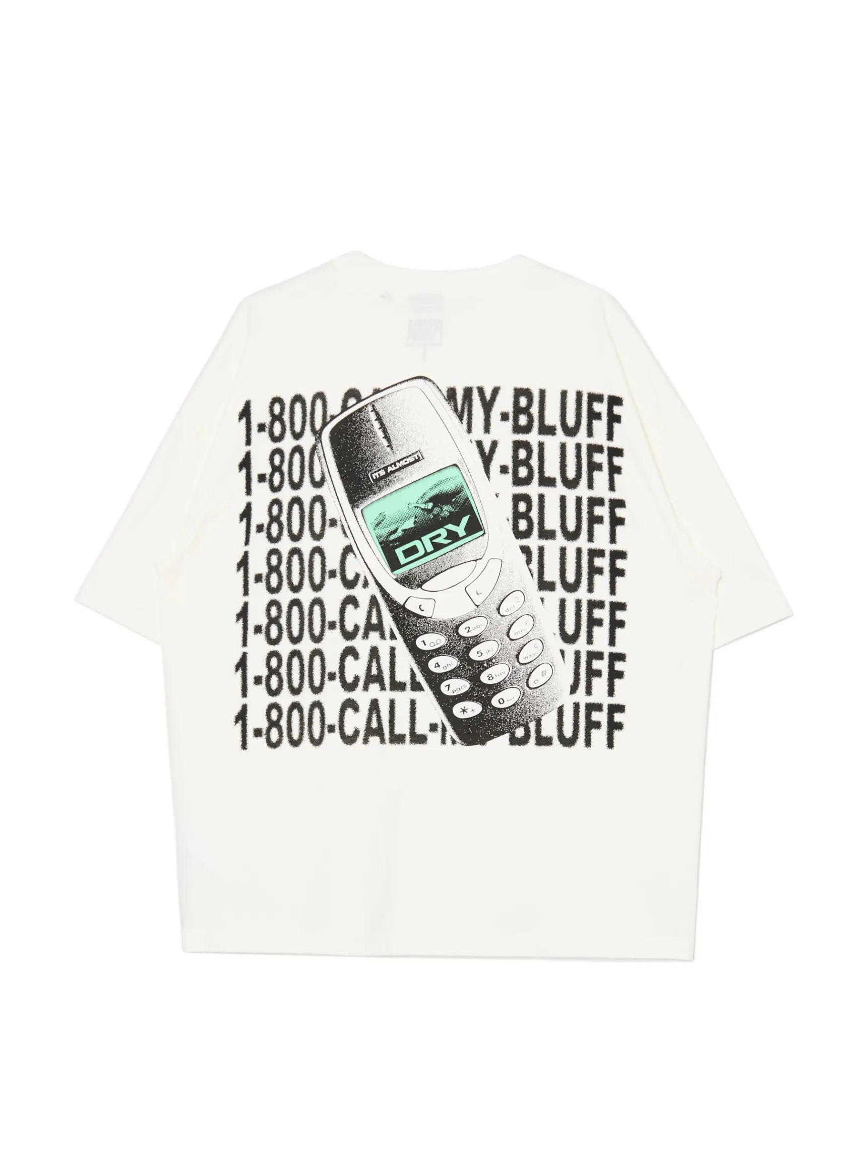New Cropp T-shirt Pusha T. kremowy
