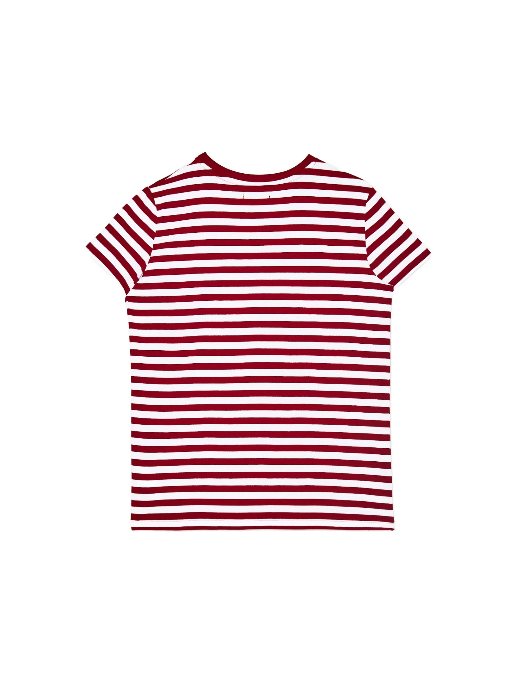 Clearance Cropp T-shirt w czerwono-białe paski czerwony