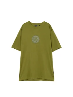 Clearance Cropp T-shirt z nadrukiem One Piece zielony