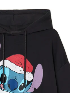 Fashion Cropp Świąteczna bluza hoodie Stitch szary