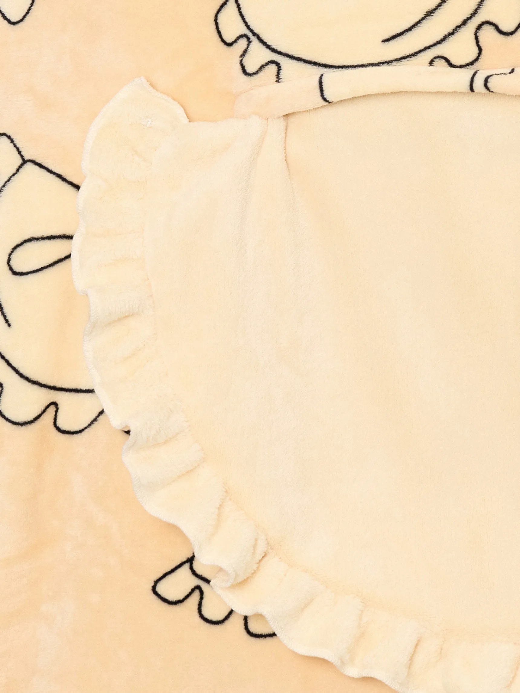 Discount Cropp Świąteczna bluza snuddie w pierogi beżowy