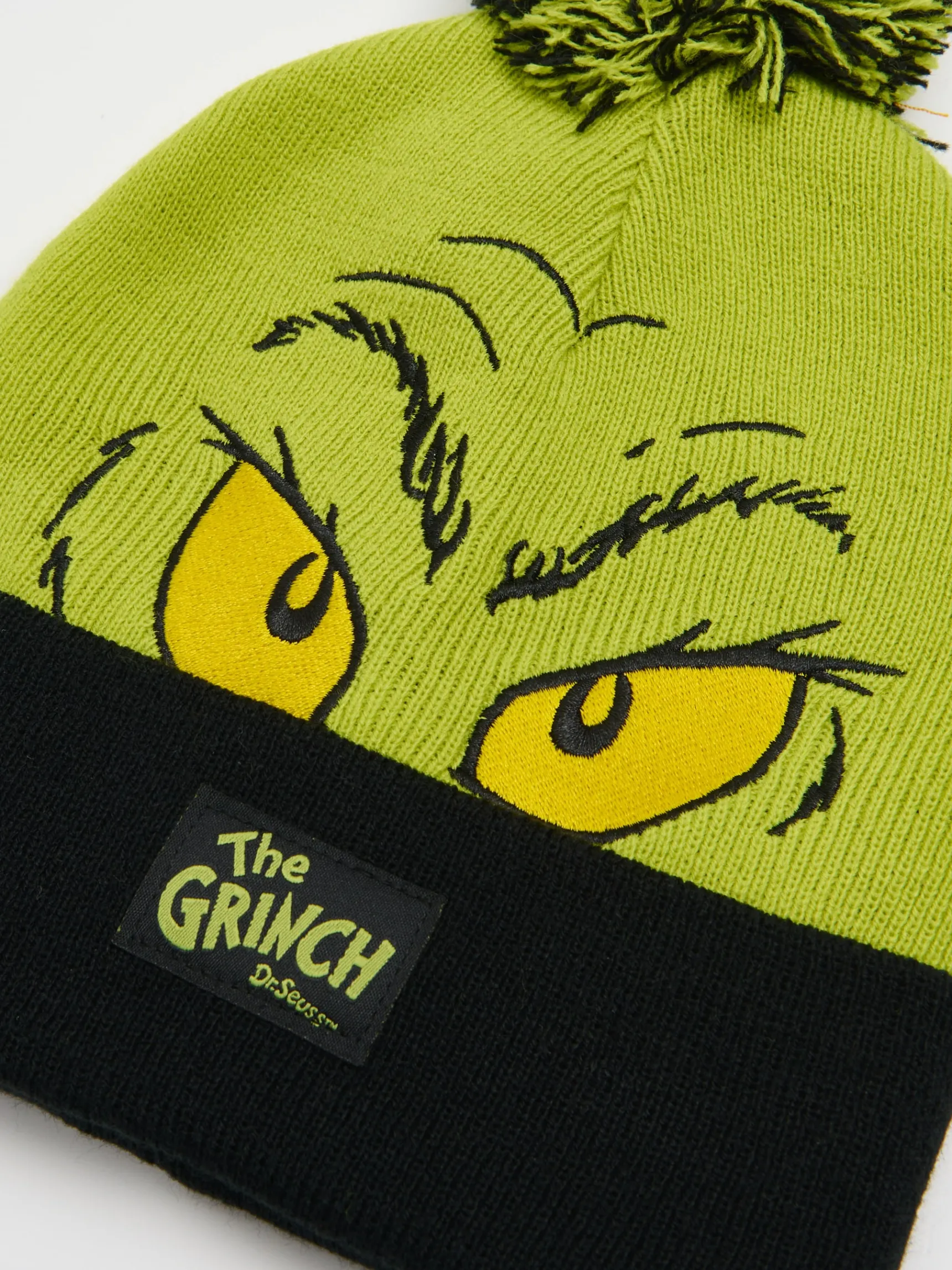 Sale Cropp Świąteczna czapka Grinch zielony