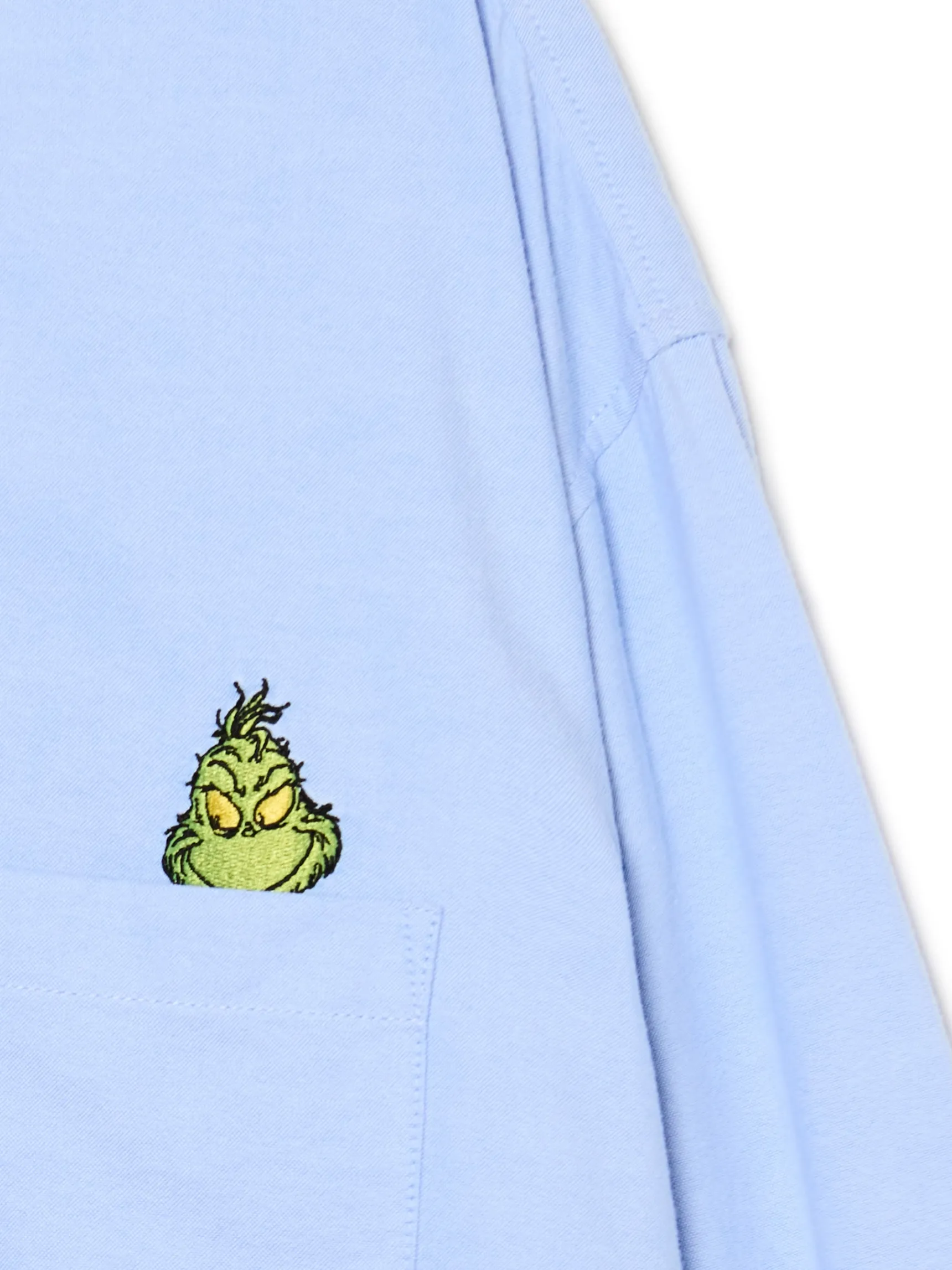 Hot Cropp Świąteczna koszula z Grinchem niebieski