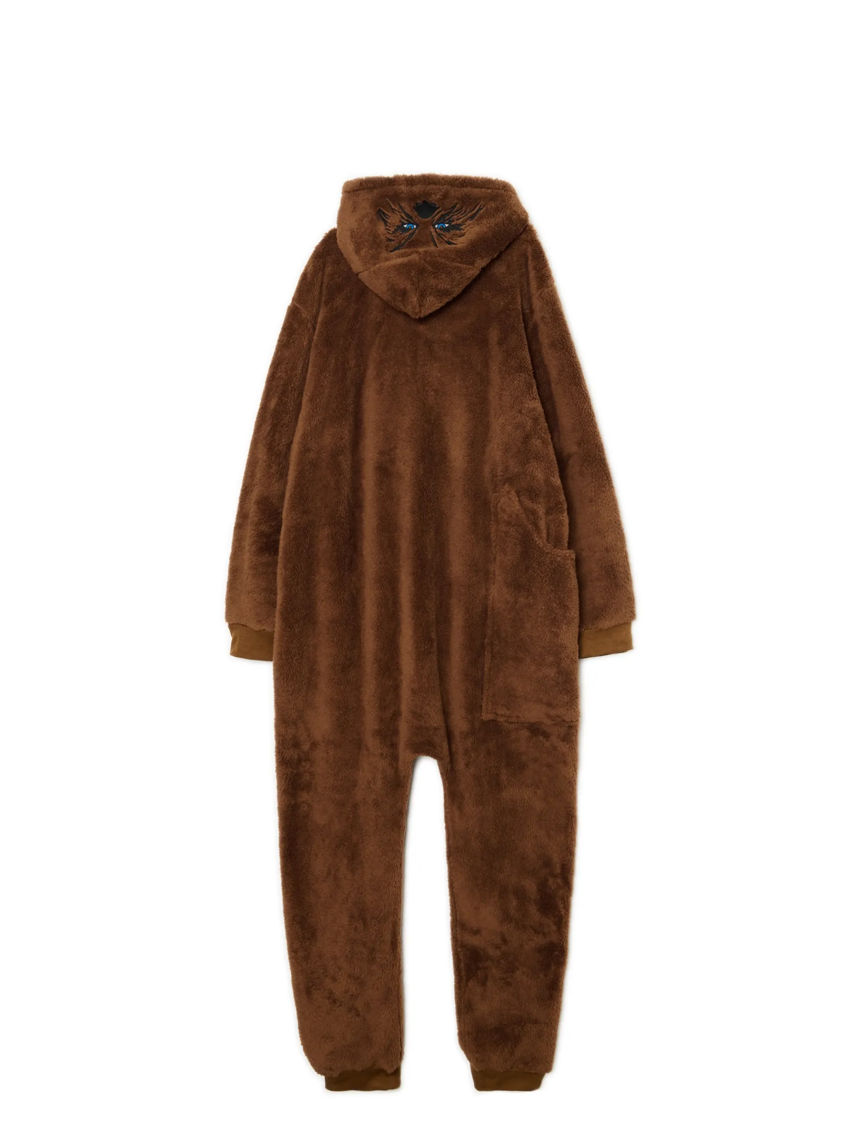 Online Cropp Świąteczna onesie Star Wars Chewbacca brązowy