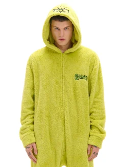 Fashion Cropp Świąteczna piżama onesie Grinch zielony
