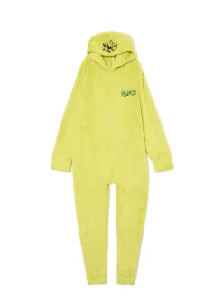 Fashion Cropp Świąteczna piżama onesie Grinch zielony