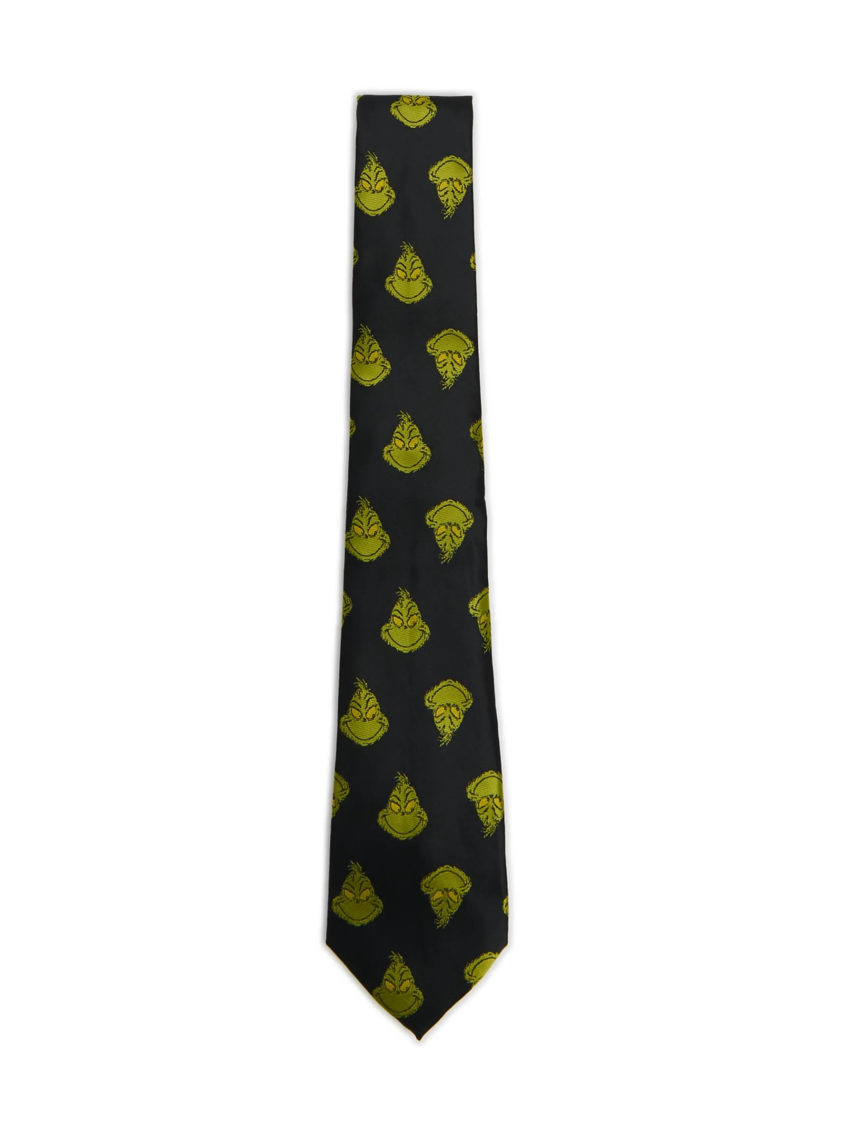 Discount Cropp Świąteczny krawat Grinch czarny