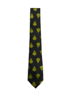 Discount Cropp Świąteczny krawat Grinch czarny