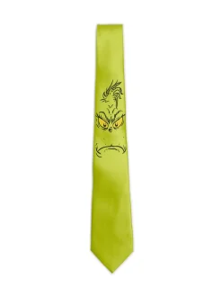 Online Cropp Świąteczny krawat Grinch zielony