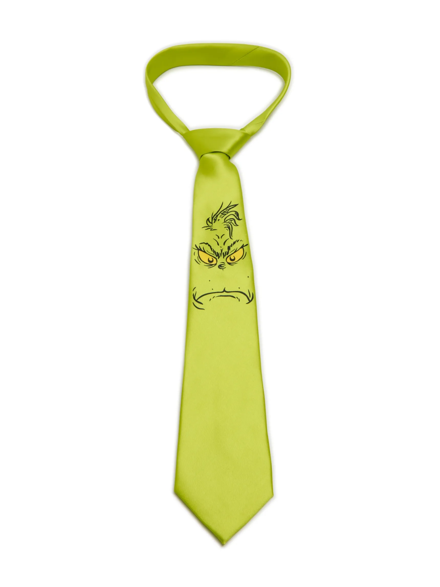 Online Cropp Świąteczny krawat Grinch zielony