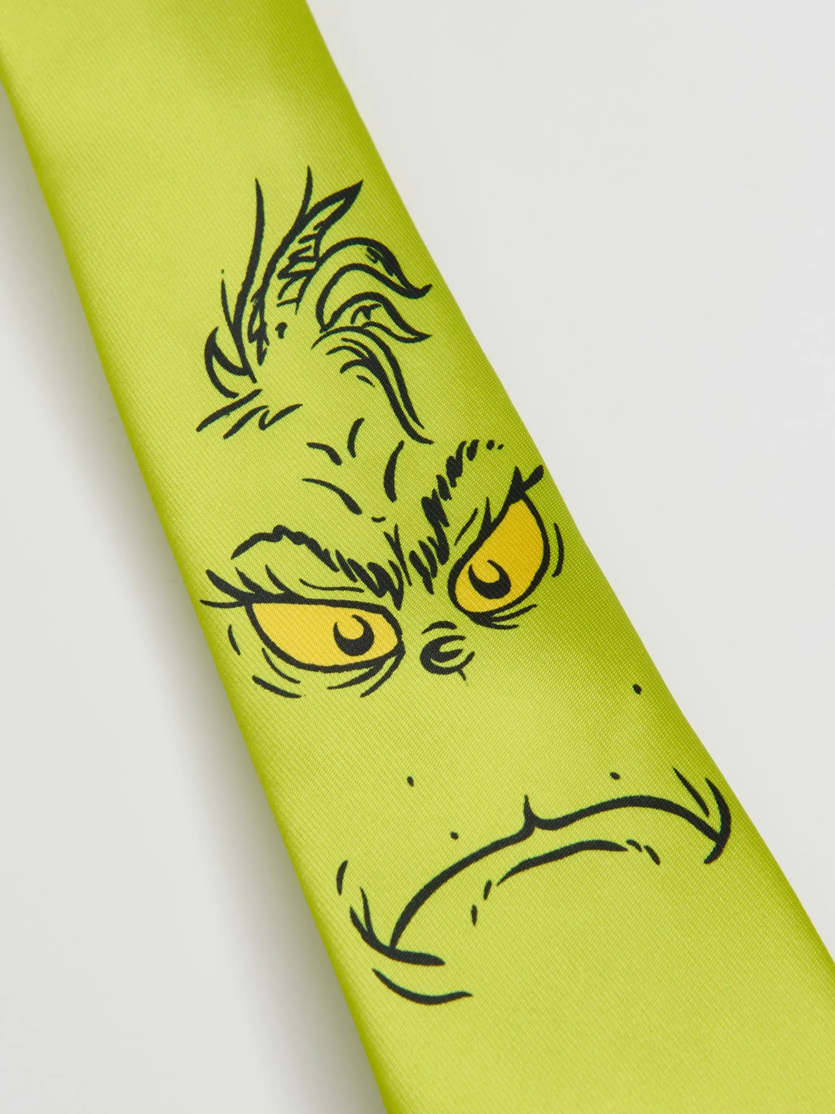 Online Cropp Świąteczny krawat Grinch zielony
