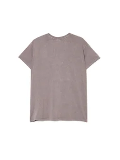 Sale Cropp Świąteczny T-shirt ze Stitchem jasnyszary
