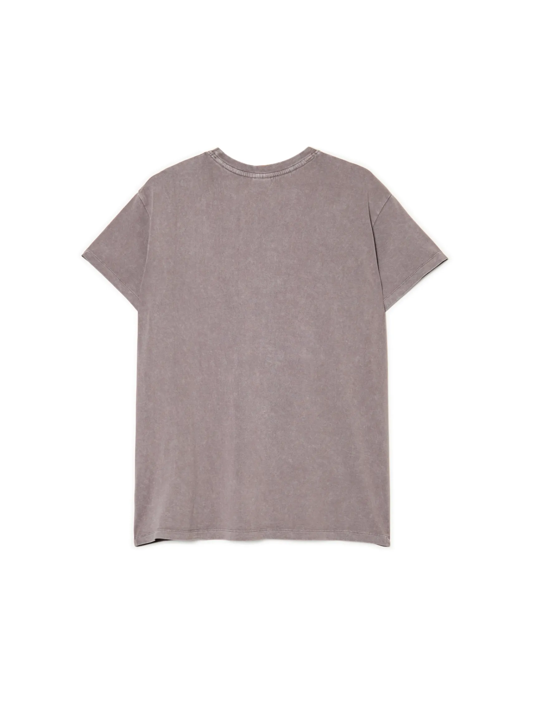 Sale Cropp Świąteczny T-shirt ze Stitchem jasnyszary