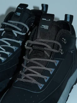 Fashion Cropp Wysokie czarne sneakersy czarny
