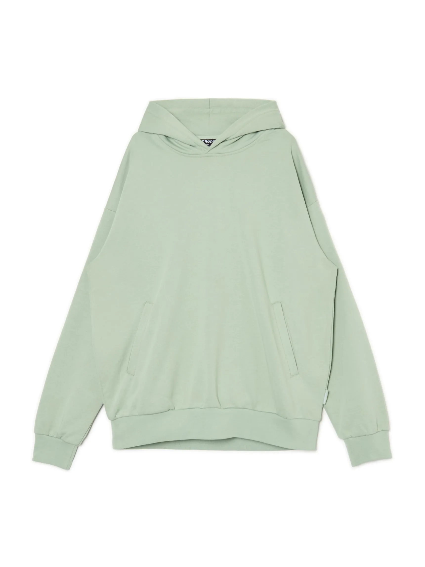 Hot Cropp Zielona bluza z kapturem zielony