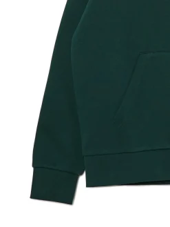 Fashion Cropp Zielona bluza z kapturem zielony